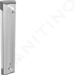 HANSA - Electra Bezdotykový hliníkový sprchový panel s termostatem (64152200)