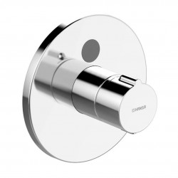 HANSA - Electra Elektronická sprchová baterie s termostatem pod omítku, se síťovým napájením, chrom (80909001)