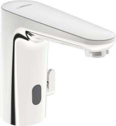 HANSA - Electra Elektronická umyvadlová baterie, síťové napájení, Bluetooth, chrom (91102009)