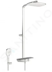 HANSA - Emotion Sprchový set s termostatem, 360x220 mm, 3 proudy, antracit/chrom (5865017184)