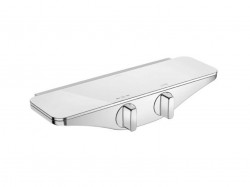 HANSA - Emotion Termostatická sprchová baterie, bílá/chrom (5863017182)