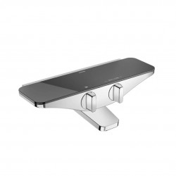 HANSA - Emotion Termostatická vanová baterie, antracit/chrom (5864217184)