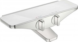 HANSA - Emotion Termostatická vanová baterie, bílá/chrom (5864217182)