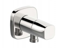 HANSA - Living Nástěnné kolínko s uzavíracím ventilem, chrom (51570183)