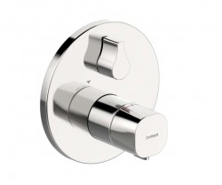 HANSA - Living Termostatická baterie pod omítku pro 2 spotřebiče, chrom (81149552)