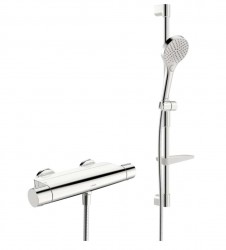 HANSA - Optima Sprchový set s termostatem, 3 proudy, chrom (481303310009)