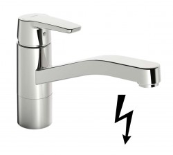 HANSA - Polo Páková dřezová baterie, pro beztlaké ohřívače, chrom (51591193)