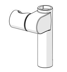 HANSA - Posuvný jezdec, chrom (59914147)