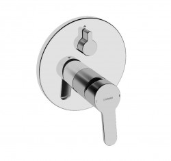 HANSA - Primo Baterie pod omítku pro 2 spotřebiče, chrom (89909003)