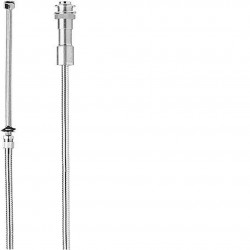 HANSA - Příslušenství Průchodka sprchy pro jednotlivou montáž na okraj vany, chrom (04280100)