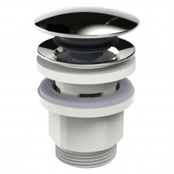 HANSA - Příslušenství Uzavíratelná výpusť, Push-Open, chrom (07620100)