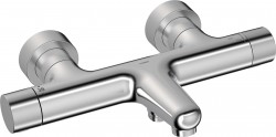 HANSA - Prisma Termostatická vanová baterie, broušená ocel (5810230180)