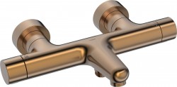 HANSA - Prisma Termostatická vanová baterie, broušený bronz (5810230181)