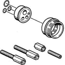 HANSA - Prodlužovací souprava 20 mm pro vestavné těleso (59912589)