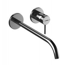 HANSA - Public Umyvadlová baterie pod omítku, 2-otvorová instalace, chrom (57952171)