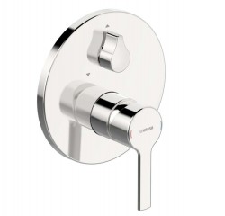 HANSA - Ronda Vanová baterie pod omítku, s přepínačem pro 2 výstupy, chrom (83843573)