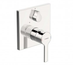 HANSA - Ronda Vanová baterie pod omítku, s přepínačem pro 2 výstupy, chrom (83843583)