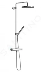 HANSA - Tempra Style Sprchový systém s termostatickou baterií a sprchovým setem, chrom (58429103)