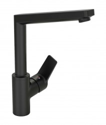 HANSA - Twist Dřezová baterie, matná černá (0920220333)