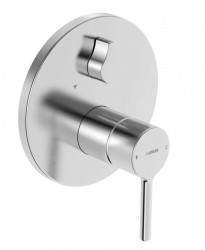 HANSA - Vantis Baterie pod omítku, pro 2 spotřebiče, broušená ocel (8260906780)