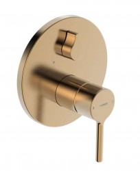 HANSA - Vantis Baterie pod omítku, pro 2 spotřebiče, broušený bronz (8260906781)