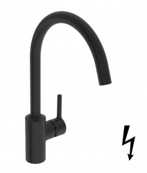 HANSA - Vantis Dřezová baterie, matná černá (5222116733)