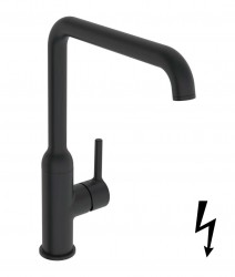 HANSA - Vantis Style Dřezová baterie, matná černá (5422110733)