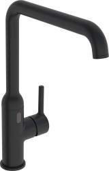 HANSA - Vantis Style Hybridní dřezová baterie, síťové napájení, matná černá (5421220933)