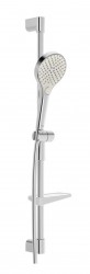 HANSA - Viva Set sprchové hlavice, tyče a hadice, 3 proudy, broušená ocel (4416021080)