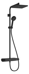 HANSGROHE - Activera Q Sprchový set s termostatem, 29x18 cm, 2 proudy, EcoSmart, matná černá (28648670)
