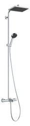 HANSGROHE - Activera Q Sprchový set s vanovým termostatem, 29x18 cm, 2 proudy, EcoSmart, chrom (28753000)