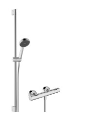 HANSGROHE - Activera Select S Sprchový set s termostatem, 2 proudy, EcoSmart, chrom (28086000)