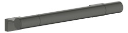 HANSGROHE - AddStoris S Madlo, délka 34 cm, kartáčovaný černý chrom (41764340)