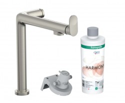 HANSGROHE - Aqittura M91 Dřezová baterie s filtrací, vzhled nerezu (76802800)