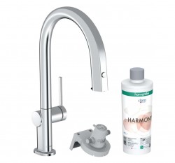 HANSGROHE - Aqittura M91 Dřezová baterie s výsuvnou koncovkou a filtrací, sBox, chrom (76800000)