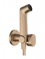 HANSGROHE - Bidetová baterie pod omítku, se sprškou, kartáčovaný bronz (29232140)