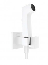 HANSGROHE - Bidetová baterie pod omítku, se sprškou, matná bílá (29233700)