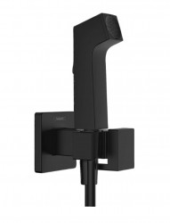 HANSGROHE - Bidetová baterie pod omítku, se sprškou, matná černá (29233670)