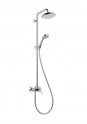 HANSGROHE - Croma 220 Sprchový set Showerpipe 220 s baterií, 1 proud, chrom (27222000)