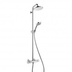 HANSGROHE - Croma 220 Sprchový set Showerpipe s termostatem, 22 cm, 4 proudy, chrom (27185000)