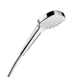 HANSGROHE - Croma E Sprchová hlavice, EcoSmart, bílá/chrom (26815400)