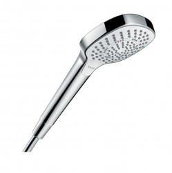 HANSGROHE - Croma Select E Sprchová hlavice Multi, 3 proudy, bílá/chrom (26810400)