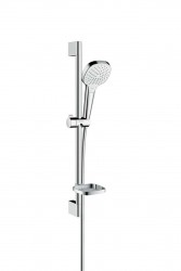 HANSGROHE - Croma Select E Sprchová souprava Vario 0,65m s mýdlenkou Casetta, bílá/chrom (26586400)