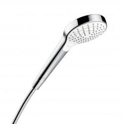 HANSGROHE - Croma Select S Sprchová hlavice Vario, 3 proudy, bílá/chrom (26802400)