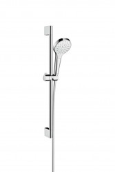 HANSGROHE - Croma Select S Sprchová souprava 1jet EcoSmart 9 l/min 0,65m, bílá/chrom (26565400)