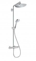 HANSGROHE - Croma Select S Sprchový set Showerpipe 280 s termostatem, EcoSmart 9 l/min, chrom (26794000)