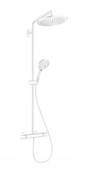 HANSGROHE - Croma Select S Sprchový set Showerpipe 280 s termostatem, EcoSmart, matná bílá (26891700)