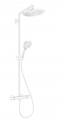 HANSGROHE - Croma Select S Sprchový set Showerpipe 280 s termostatem, matná bílá (26890700)