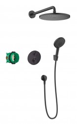 HANSGROHE - Croma Sprchový set 280, s termostatem Ecostat S pod omítku, matná černá (27961670)