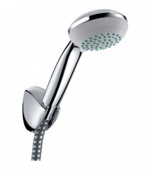 HANSGROHE - Crometta 85 Set sprchové hlavice, 2 proudy, držáku a hadice 1,6 m, chrom (27559000)